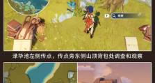 原神株景画攻略（解密原神中珍贵的株景画，领略游戏世界的绚丽之美）