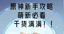 原神萌新攻略（成为原神世界的主宰！无懈可击的攻略技巧揭秘！）